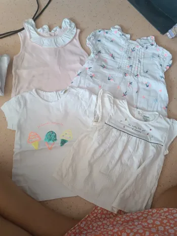 Tee-shirt manches courtes 24m