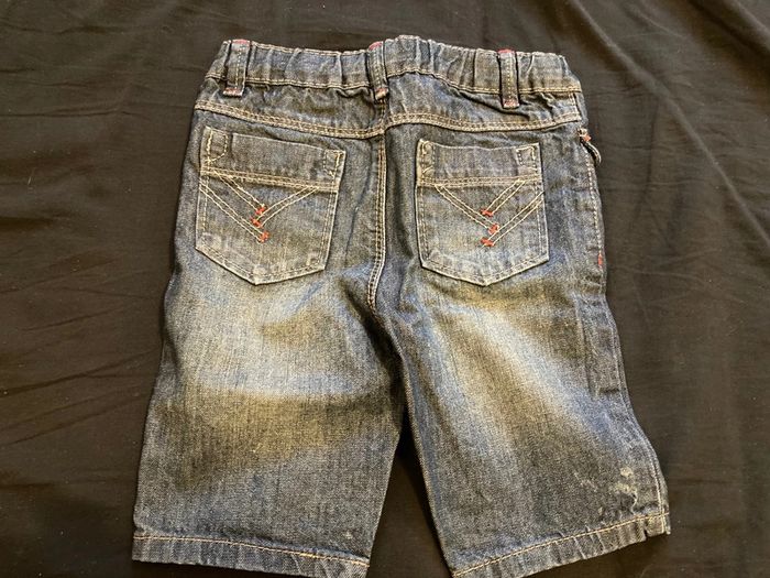 Short en jeans in extenso 3 ans effet usé - photo numéro 3