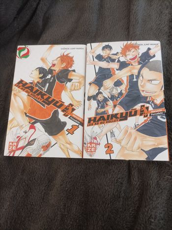 Haikyū manga 1 et 2