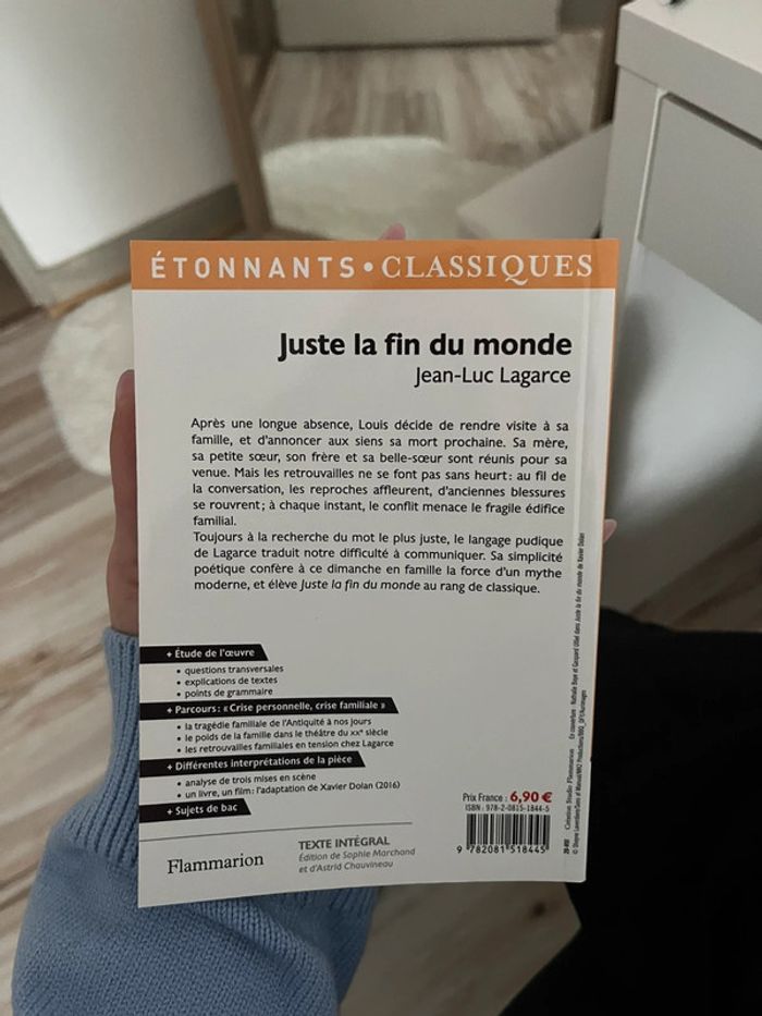 Livre Juste la fin du monde de Jean-Luc Lagarce - photo numéro 2