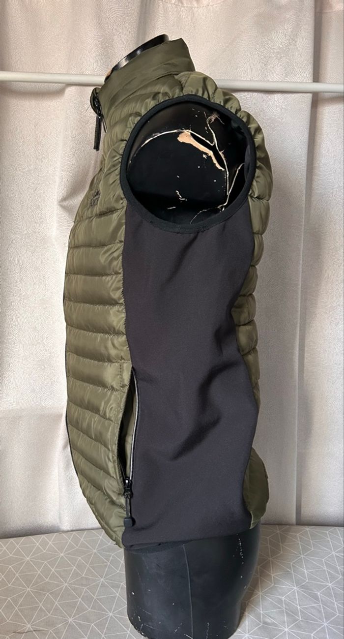 Blouson doudoune sans manche kaki gabion M Pen Duick - photo numéro 3