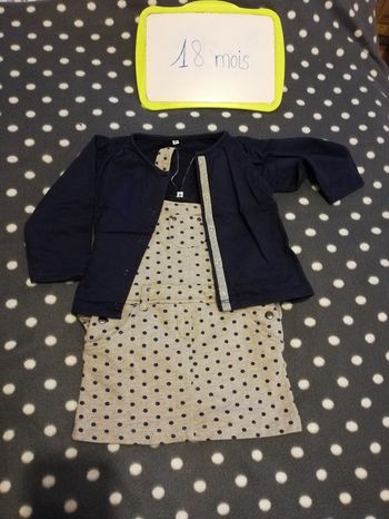 Robe à bretelle + gilet