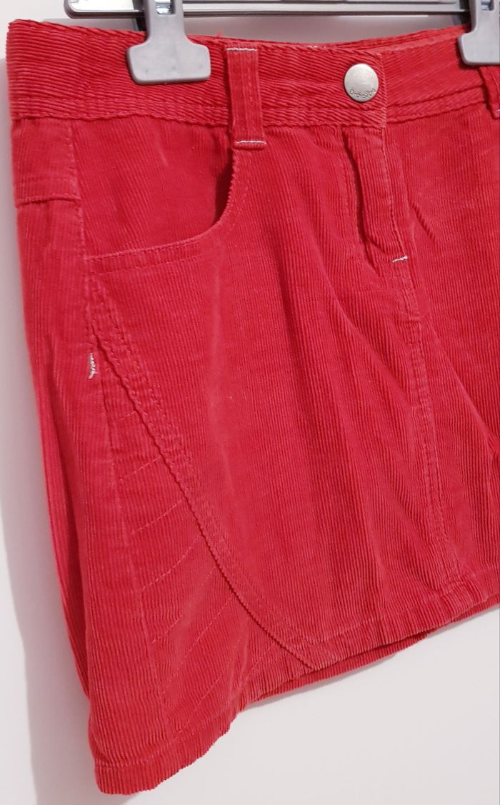 🍎 Jupe en velours - Rouge - Orchestra - 12 ans 🍎 - photo numéro 3