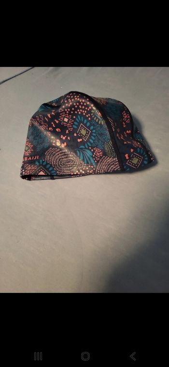 Bonnet de bain fille ,56,60 cm,nabaji