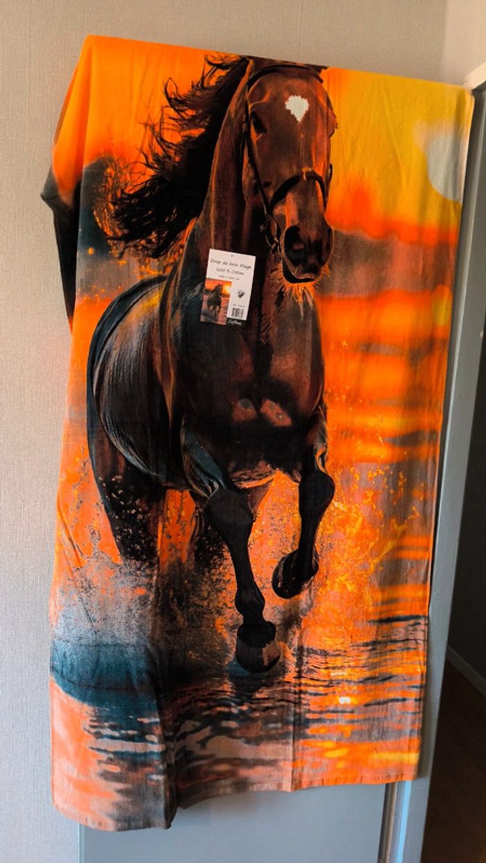 Serviette cheval