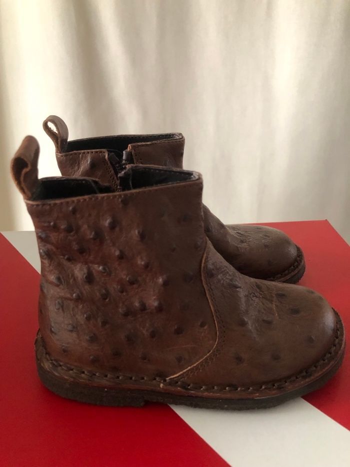 Bottines en cuir - Pèpè Children Shoes - photo numéro 5