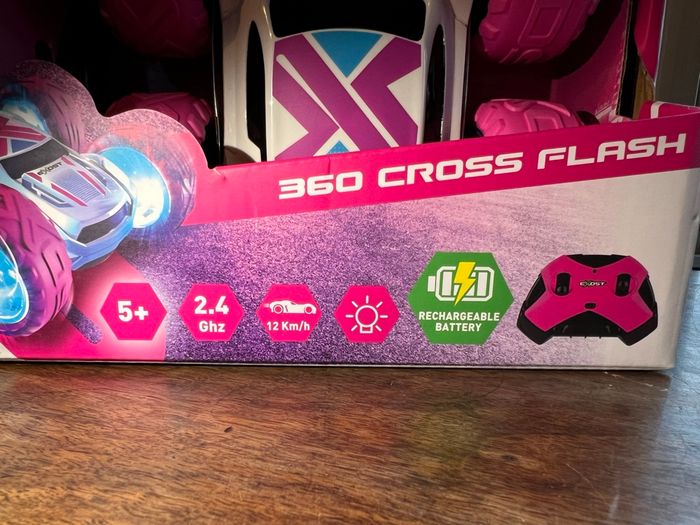 Voiture radiocommandée 360 Cross Flash Rose Exost - photo numéro 4