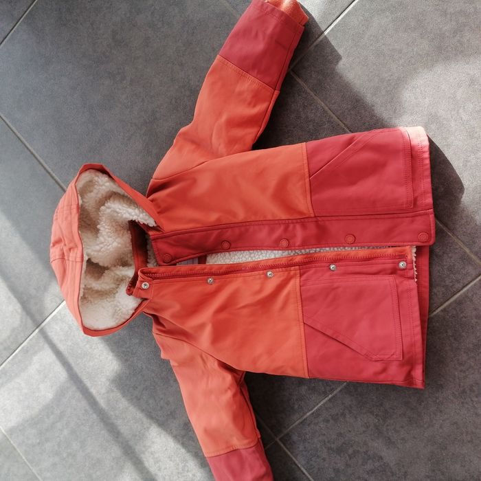 Parka avec capuche et polaire