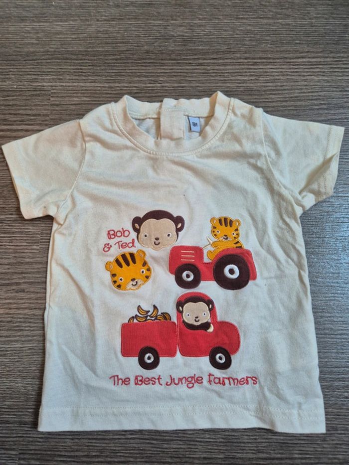 Lot de 2 t shirt animaux - photo numéro 5