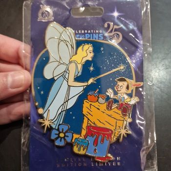 Pins disney pinocchio et la fee edition limitée