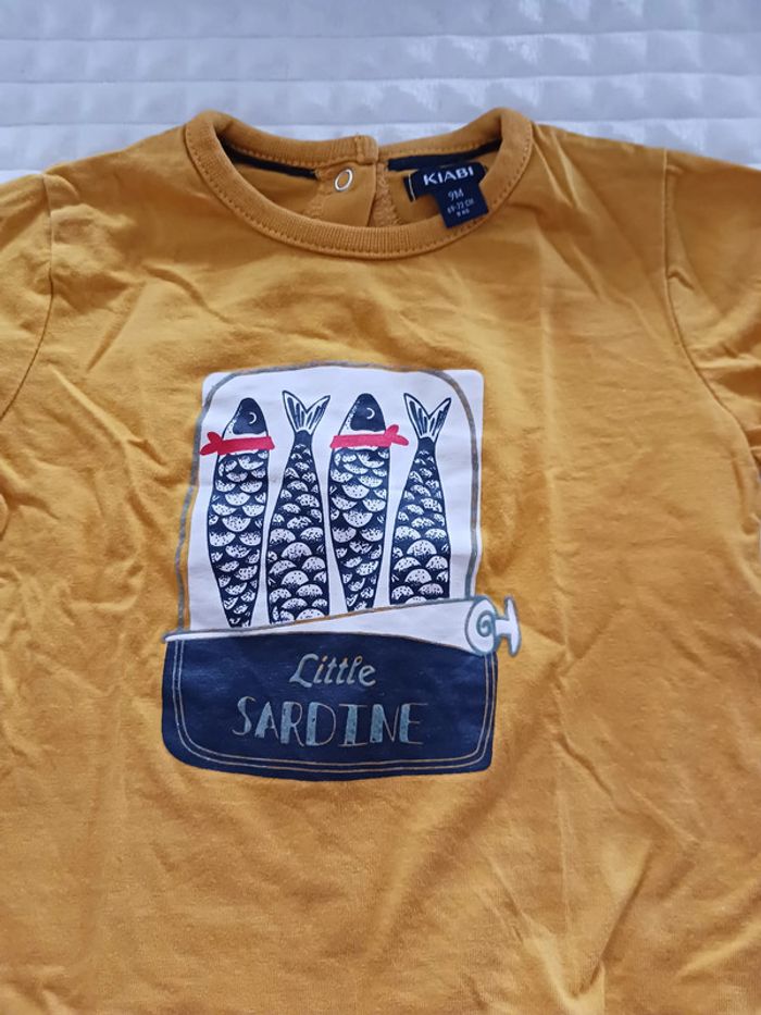 Lot de 2 tee-shirts 9 mois - photo numéro 4