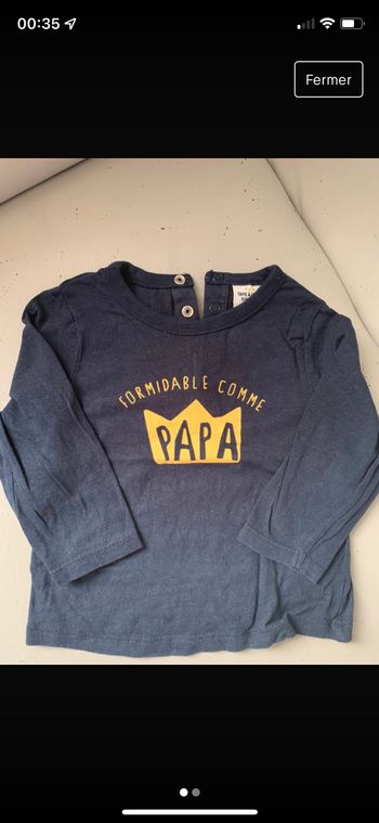 Tee shirt manches longues