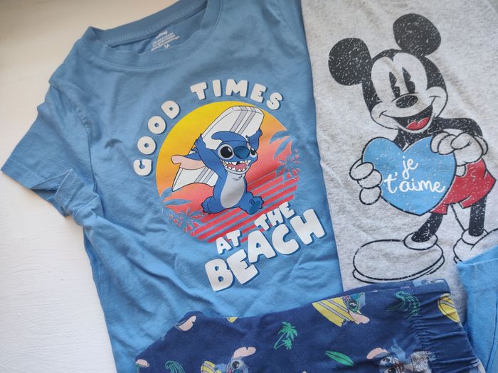 Lot de 2 pyjamas Disney Stitch Mickey Taille 3 ans - photo numéro 3
