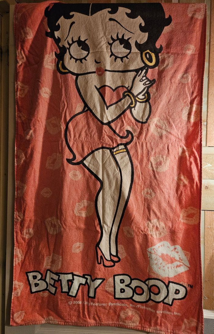 Serviette de piscine ou plage Betty Boop