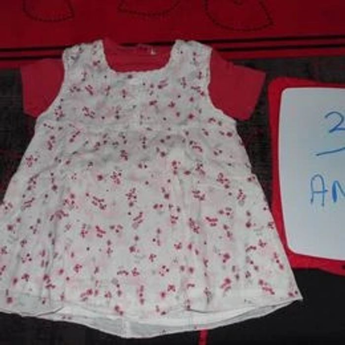 Lot de vêtements fille 3 ans Fuschia et blanc - photo numéro 6