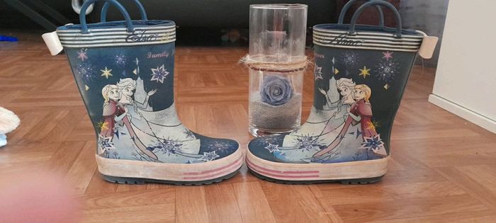 Bottes de pluie reine des neiges - photo numéro 2