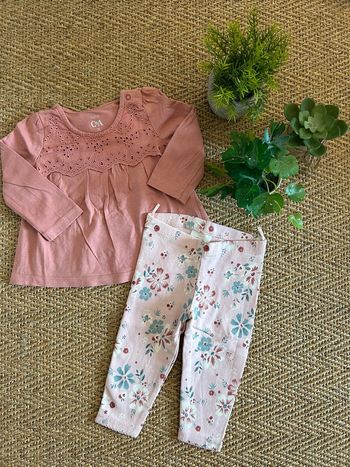 Ensemble fleuri 74 cm