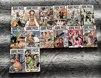 Lot livres one piece de 1 à 14
