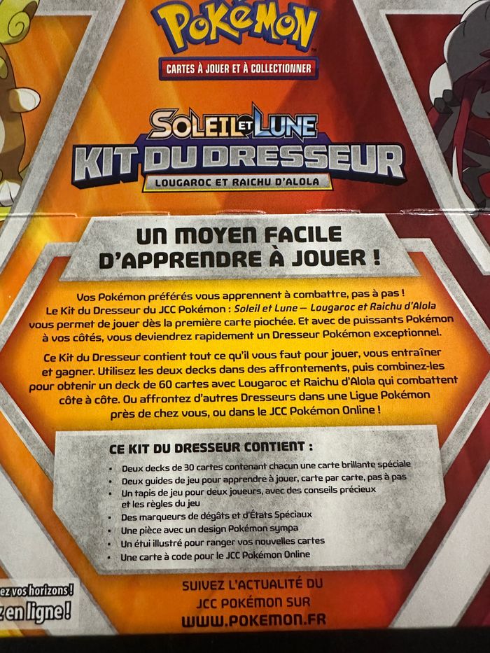 Kit du dresseur soleil et lune Pokémon - photo numéro 2