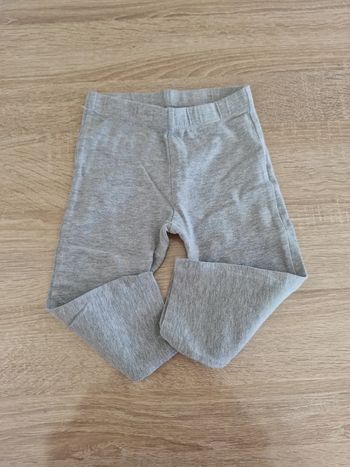 Legging court gris