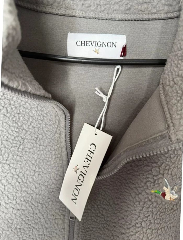 🩶 Magnifique Polaire Chevignon - Gris / taille L 🩶 - photo numéro 4