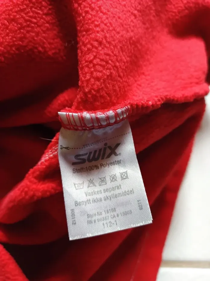 Polaire femme rouge Swix - photo numéro 11