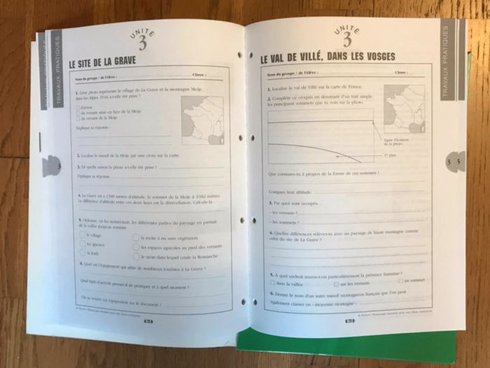 Fichier Boussole + posters Géographie Cycle 3 - livre du professeur - photo numéro 3