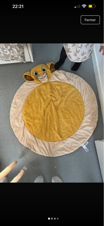 Tapis d’éveil le roi lion Simba 