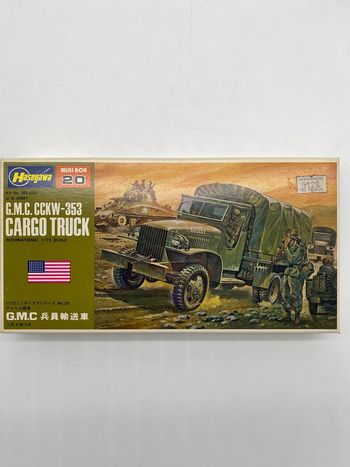 Maquette Hasegawa GMC cckw-353 Cargo truck