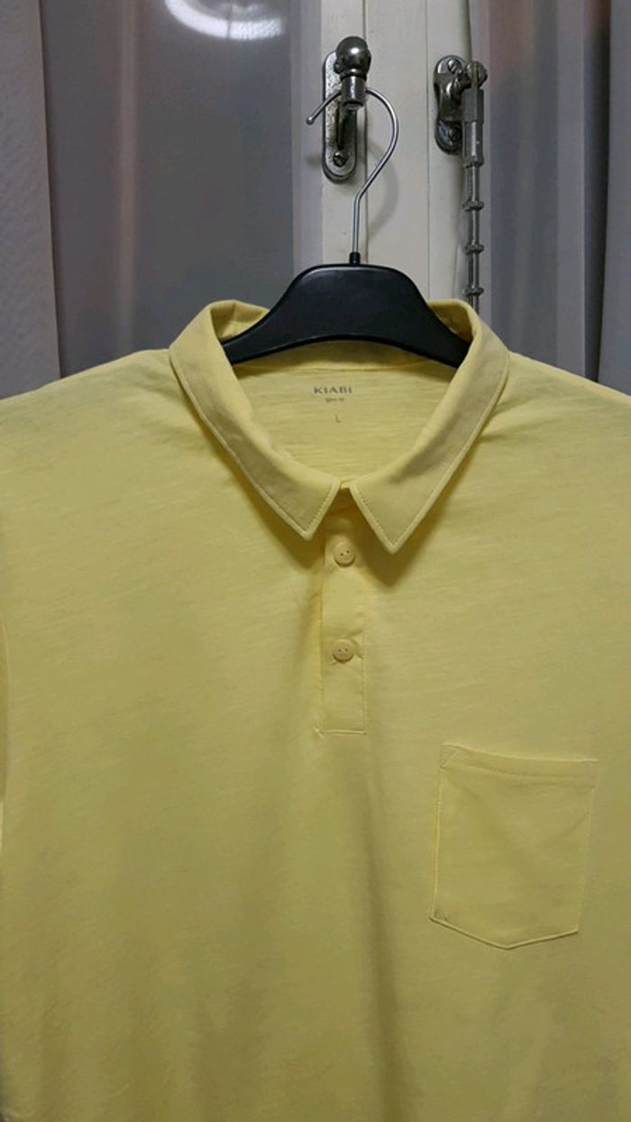 Polo jaune - photo numéro 3
