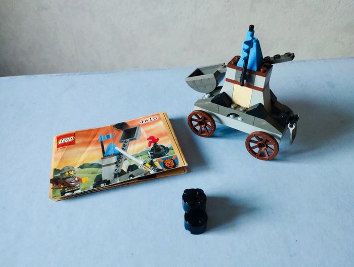 Lego vintage 4816 knight's catapult - photo numéro 2