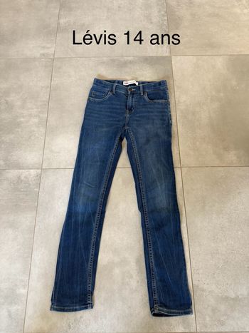 Jeans Lévis 14 ans bleu