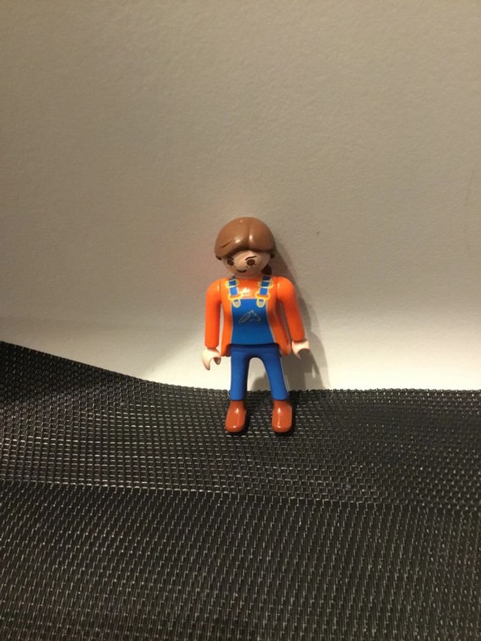 Playmobil figurine soigneuse chevaux 3775 4060 4190 5221 5222 5348 5960 centre équestre