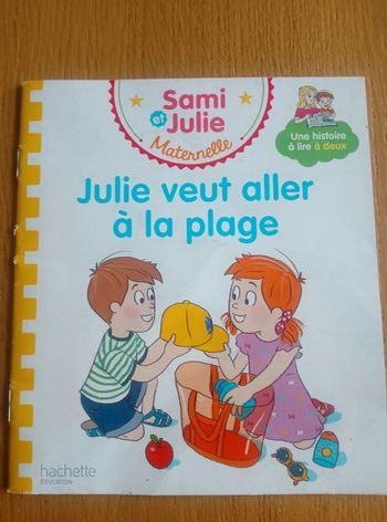 Livre enfant - Julie veut aller à la plage