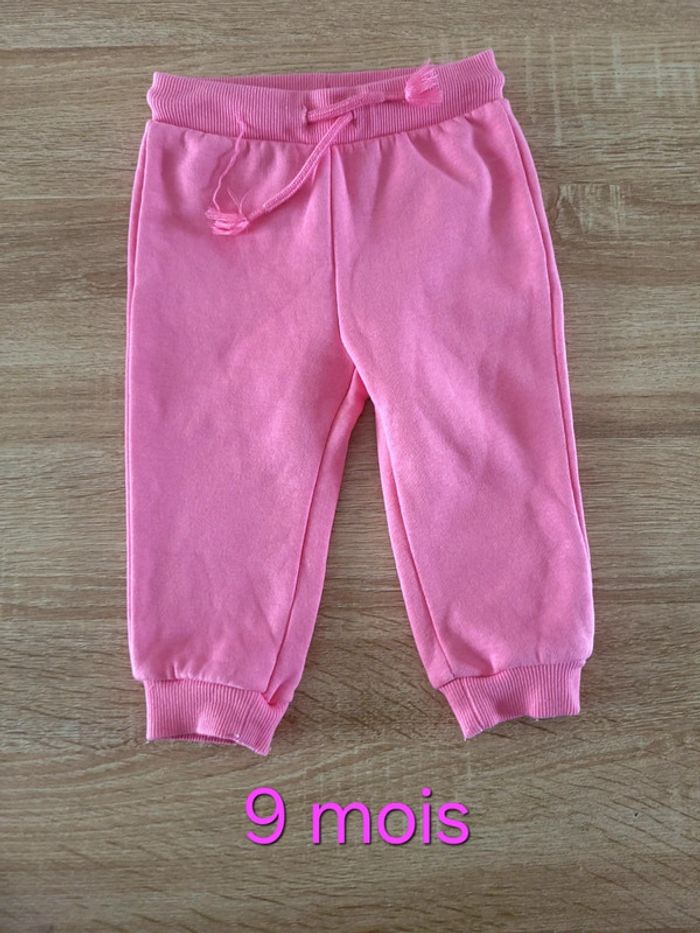 Jogging rose 9 mois