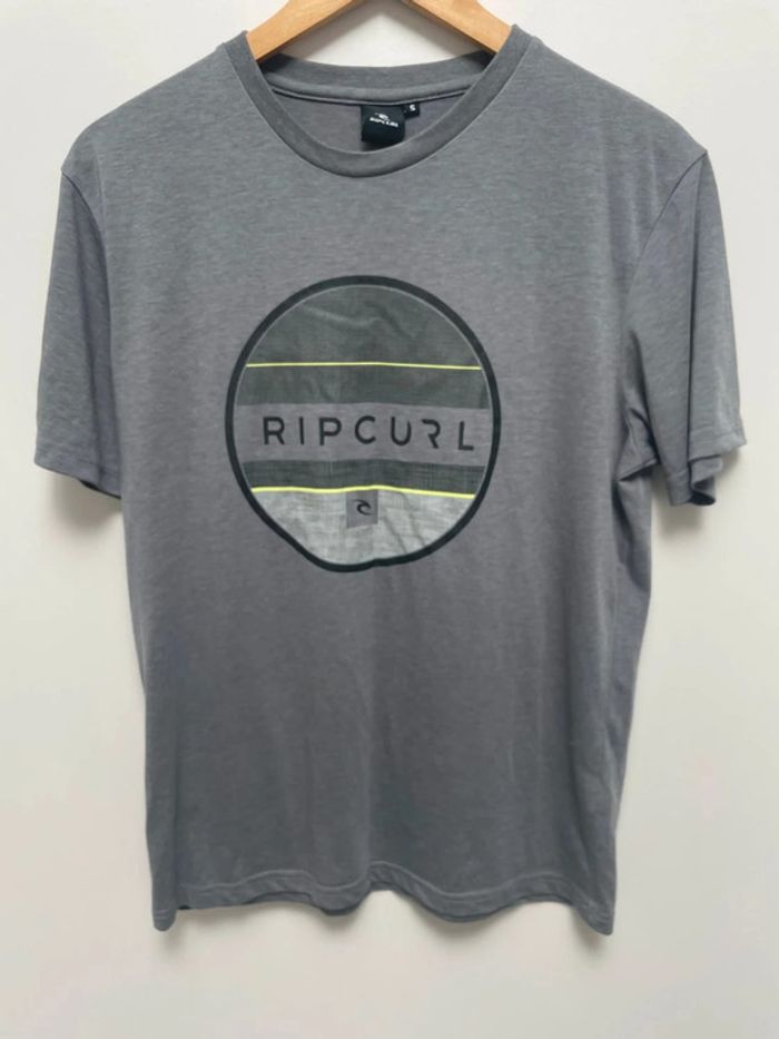 Grey T-shirt Rip Curl mens Size Small