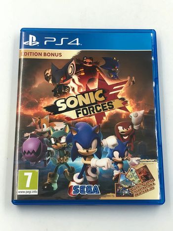 Jeu vidéo Sonic Mega Forces Édition Bonus sur console PS4