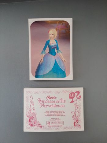 lot 43 images Barbie - Princesse de l'Ile Merveilleuse - Panini - 2007