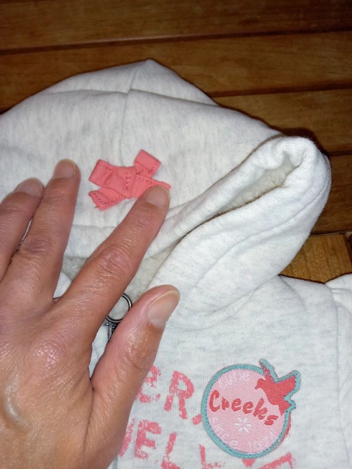 Veste moumoute T6 mois - photo numéro 3