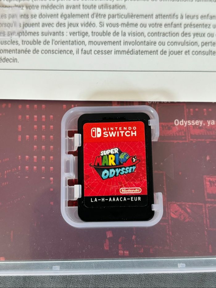 Jeu switch super Mario odyssey - photo numéro 2