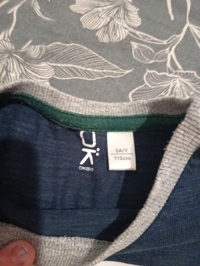 Tee-shirt longue manche 5 ans okaidi - photo numéro 3