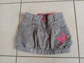 Jupe fille doublée 3 ans Orchestra