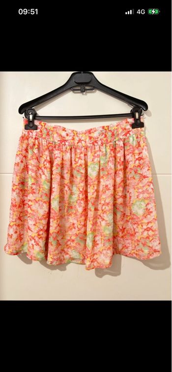 Mini Jupe zara fluide femme