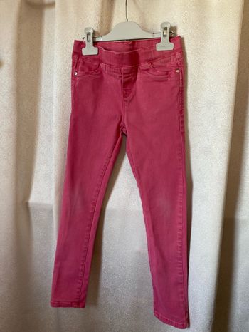 Pantalon tregging rose 8 ans Okaidi