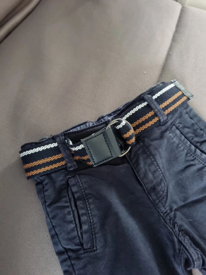 Pantalon 2 ans bleu marine skinny TAO - photo numéro 3