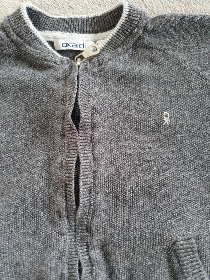 Gilet gris - photo numéro 2