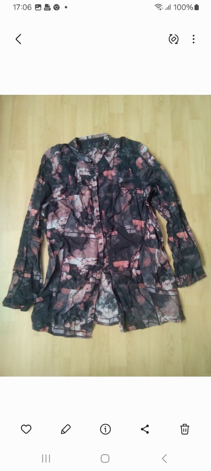Chemise classique, imprimé #cecil txl