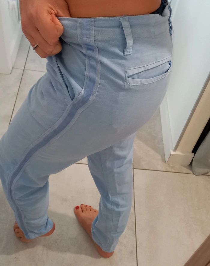 Chino bleu ciel - photo numéro 4