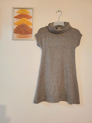 Robe pull marron "palomino by c&a" taille 6 ans