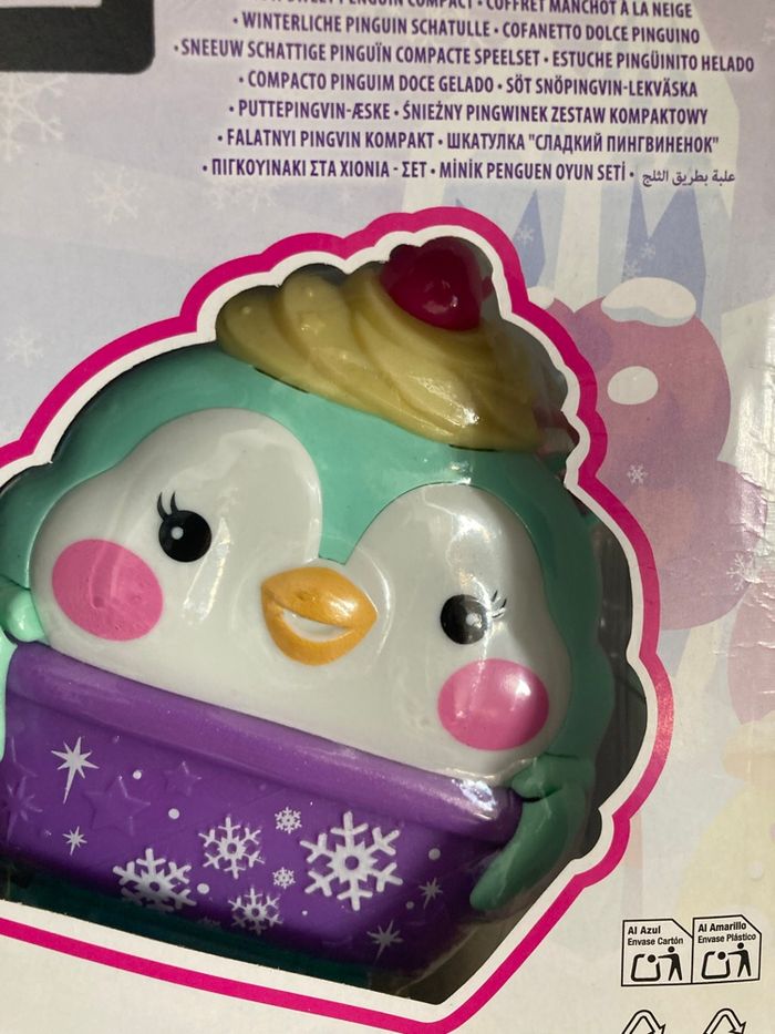 Coffret Polly pocket Pingouin des neiges avec personnages et accessoires neuf sous blister - photo numéro 4